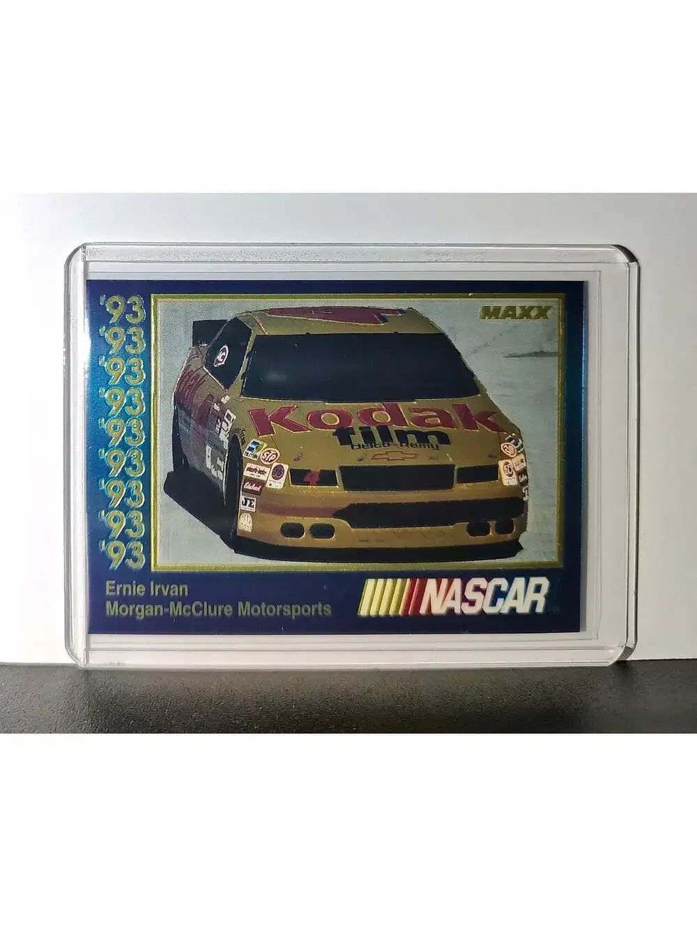Ernie Irvan 1993 Maxx Premier Plus Racing #67 NASCAR Morgan-McClure Motorsports